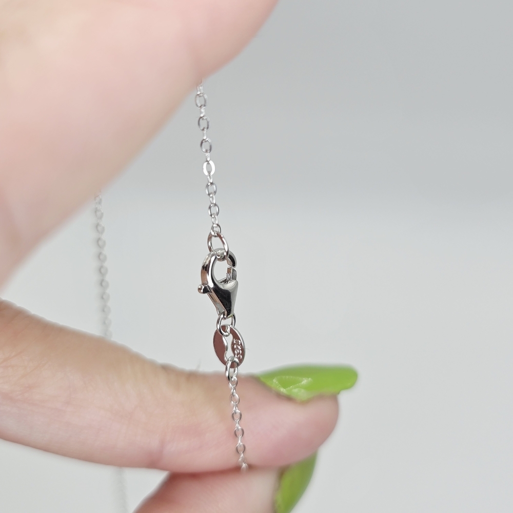 Hello Kitty MOISSANITE Silver Pendant Necklace - Picture 5 of 5